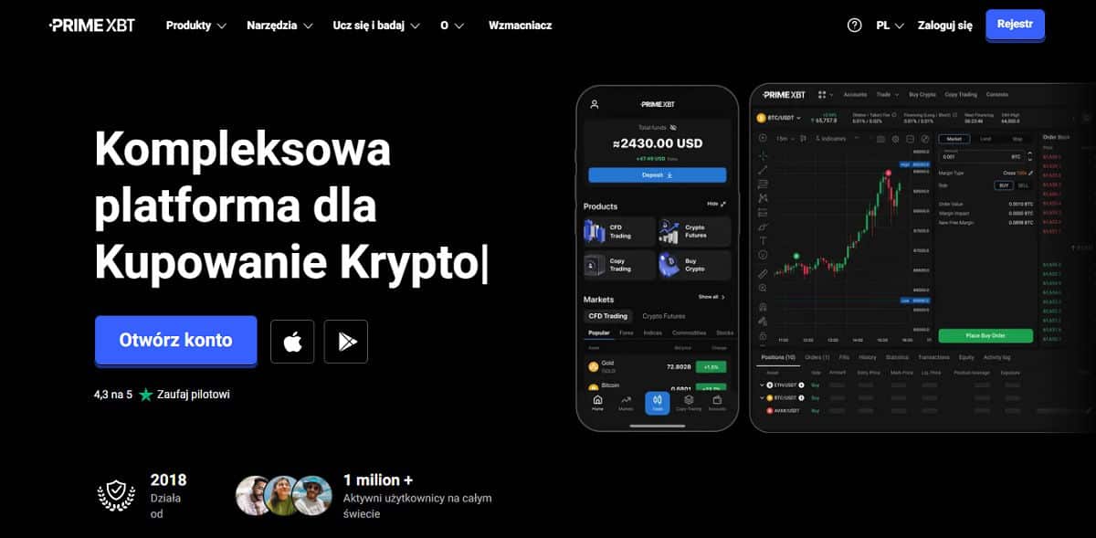 Live Trading on PrimeXBT - Twoje wejście do handlu kryptowalutami Live Trading on PrimeXBT - Twoje wejście do handlu kryptowalutami